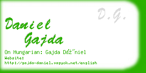 daniel gajda business card